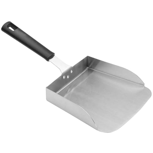 ELAYARD Lebensmittelechte Schaufel Multifunktionale Küchenschaufel für Burger Pommes und für Zuhause Restaurants und Bars mit Ergonomischem Griff und Breiter Öffnung von ELAYARD