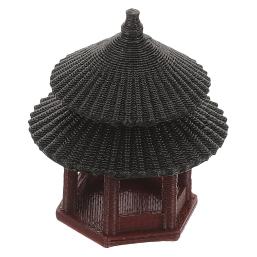 ELAYARD Leichtes Pavillon Deko Ornament für Aquarium und Garten Wetterfestes Micro Landscape Zubehör Stilvolle Bonsai und Zen Garten Statue für Balkon und Outdoor Nutzung ELAYARD Leichtes Pavillon Deko Ornament für Aquarium und Garten Wetterfestes Micro Landscape Zubehör Stilvolle Bonsai und Zen Garten Statue für Balkon und Outdoor Nutzung von ELAYARD