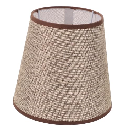 ELAYARD Leinen Lampenschirm Tischlampe Stoff Lampenschirm für Schlafzimmer Wohnzimmer Leicht Montierbar Langlebig Lichtstreuend Unterer Modernes Design ELAYARD Leinen Lampenschirm Tischlampe Stoff Lampenschirm für Schlafzimmer Wohnzimmer Leicht Montierbar Langlebig Lichtstreuend Unterer Modernes Design von ELAYARD