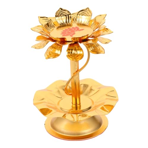 ELAYARD Lotus Kerzenhalter Vintage Design Buddhistische Lotusblüte Kerzenständer Goldener Teelichthalter Deko Wohnzimmer Tischdekoration Geeignet für Hochzeit Bankett und Aromatherapie ELAYARD Lotus Kerzenhalter Vintage Design Buddhistische Lotusblüte Kerzenständer Goldener Teelichthalter Deko Wohnzimmer Tischdekoration Geeignet für Hochzeit Bankett und Aromatherapie von ELAYARD