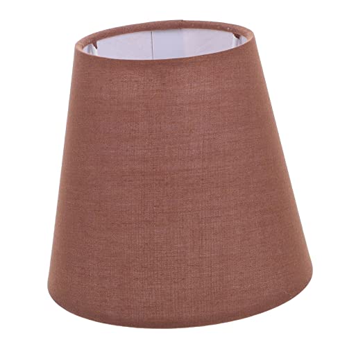 ELAYARD Macaron Farbverlauf Stoff Lampenschirm aus Dekorative Lampenschirmabdeckung für Pendelleuchte Stehlampe Wandleuchte und Tischlampe Schützender Lichtschirmeinsatz Eleganter von ELAYARD