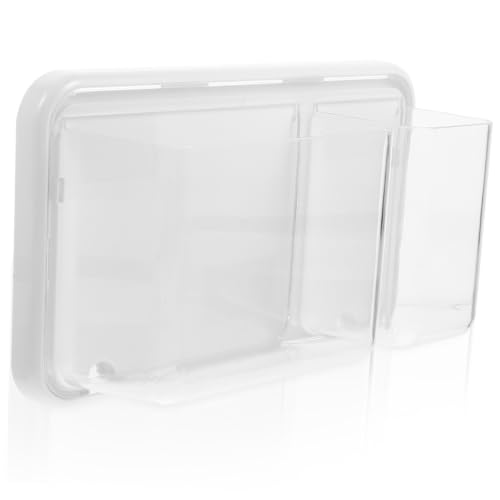 ELAYARD Magnetische Aufbewahrungsbox Kühlschrank Aufhänge Gewürzregal Transparente Mehrfachfächer Organizer Robustes Magnetisches Lagerungsfach Für Küche Bad Und Metallflächen ELAYARD Magnetische Aufbewahrungsbox Kühlschrank Aufhänge Gewürzregal Transparente Mehrfachfächer Organizer Robustes Magnetisches Lagerungsfach Für Küche Bad Und Metallflächen von ELAYARD