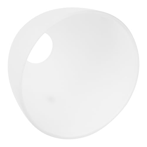 ELAYARD Mattiertes Glas Lampenschirm Schraubfassung Deckenlampe Abdeckung Blendfreier Lampenschirm für Wohnzimmer Schlafzimmer Stilvolle Lichtabdeckung für Warme Atmosphäre von ELAYARD