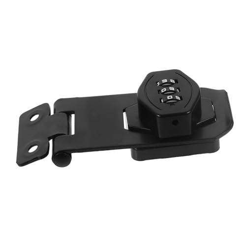 ELAYARD Mechanisches Zahlenschloss mit Drehknopf für Schrank Schubladensicherung Langlebiger Bügelschloss Code Einfache Schraubbefestigung Digitale Zahlenkombination Schwarz Mattiert ELAYARD Mechanisches Zahlenschloss mit Drehknopf für Schrank Schubladensicherung Langlebiger Bügelschloss Code Einfache Schraubbefestigung Digitale Zahlenkombination Schwarz Mattiert von ELAYARD