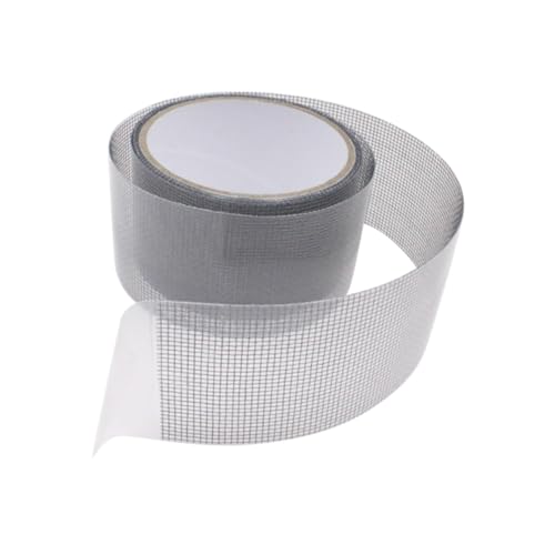 ELAYARD Mesh Repair Tape für Fenster und Fliegengitter Langlebiges Reparaturband mit Hoher Luftdurchlässigkeit Selbstklebend Wasserfest für Reparatur von Bildschirmtüren Zelten Wohnmobilen von ELAYARD