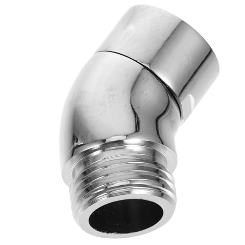 ELAYARD Messing Duschanschluss Adapter Kugelgelenk Winkelstück für Handbrause Verstellbar Langlebig Kompatibel Einfach zu Montieren Robust und Korrosionsbeständig von ELAYARD