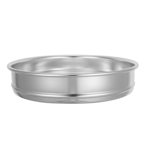 ELAYARD Metall Gartensieb Rund Maschenweite Manuelles Bodensieb für Erde Kompost Steine Unkrautbeseitigung Langlebiges Sieb für Garten und Außenbereich ELAYARD Metall Gartensieb Rund Maschenweite Manuelles Bodensieb für Erde Kompost Steine Unkrautbeseitigung Langlebiges Sieb für Garten und Außenbereich von ELAYARD