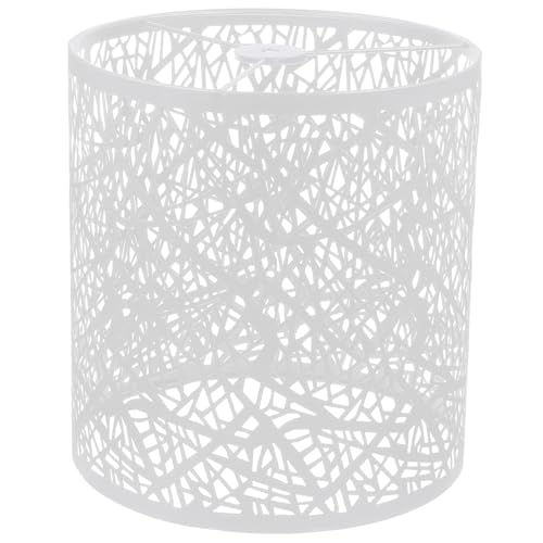 ELAYARD Metall Lampenschirm Rund Baumstruktur Modern Hohl Geschnitzt für Tisch Stehlampen Wohnzimmer Büro Leicht Robust Einfache Montage von ELAYARD