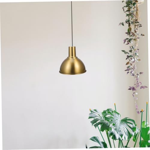 ELAYARD Metall Lampenschirm für Deckenlampe Langebiger Eisen Lampenschirm Einfache Montage für Schlafzimmer Wohnzimmer Bar Kompatibel mit Deckenleuchten und Stehlampen von ELAYARD
