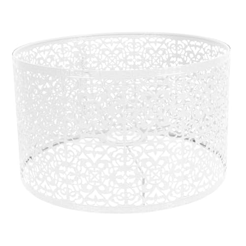 ELAYARD Metall Lampenschirm mit Hohlschnitt Design Langlebiger Eisenstoff Stilvolles Lichtzubehör für Tischlampe Deckenleuchte und Wandleuchte Moderne Wohnraumdekoration ELAYARD Metall Lampenschirm mit Hohlschnitt Design Langlebiger Eisenstoff Stilvolles Lichtzubehör für Tischlampe Deckenleuchte und Wandleuchte Moderne Wohnraumdekoration von ELAYARD