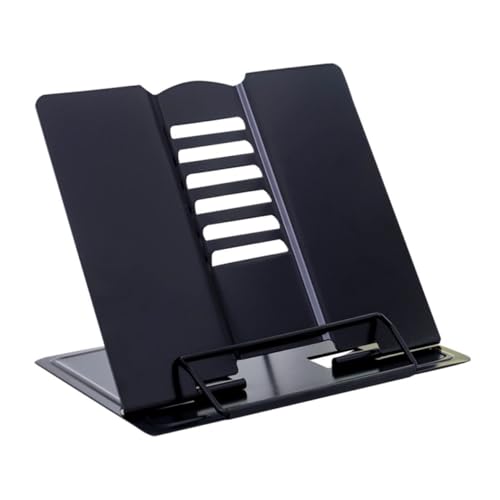 ELAYARD Metall Lesehalter Mittelgroß Schwarz Verstellbar Desktop Leseständer Für Bücher Tablet Musik Notenständer Zuhause Büro ELAYARD Metall Lesehalter Mittelgroß Schwarz Verstellbar Desktop Leseständer Für Bücher Tablet Musik Notenständer Zuhause Büro von ELAYARD