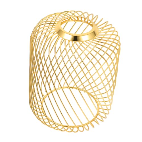 ELAYARD Metall lampenschirm Goldfarben Kugelförmig Einfach Industrial Stil Pendelleuchte Lampenschirm Für Wohnzimmer Hotel Bar Restaurant Dekor ELAYARD Metall lampenschirm Goldfarben Kugelförmig Einfach Industrial Stil Pendelleuchte Lampenschirm Für Wohnzimmer Hotel Bar Restaurant Dekor von ELAYARD