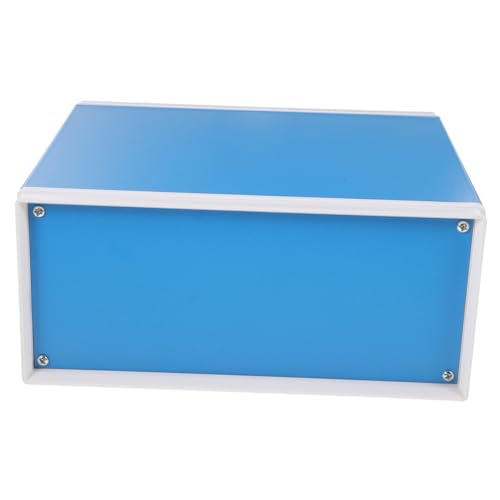 ELAYARD Metallgehäuse Projektbox Robust Langlebig mit Schrauben für Elektronische Anschlussdose und DIY Elektronikprojekte Vielseitig Einsetzbar Stabil und Professionell Verarbeitet von ELAYARD