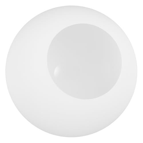 ELAYARD Milchglas Lampenschirm Kugelform Mattglas Ersatzglas Lampenglas für Kronleuchter Deckenleuchte Wohnzimmer Beleuchtung Diffuses Licht Staubschutz von ELAYARD