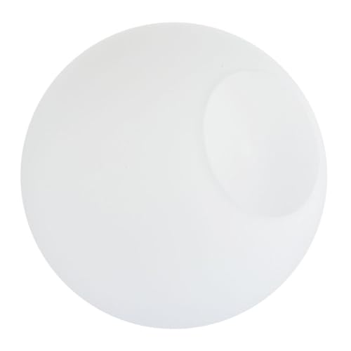 ELAYARD Milchglas Pendellampe Lampenschirm Kugel Øcm Diffuses Licht Warmes Flair Kompatibel mit Vielen Hängelampen Einfach zu Montieren für Wohnzimmer Schlafzimmer Büro von ELAYARD