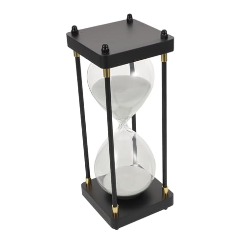 ELAYARD Minuten Sanduhr Timer aus Klarem Glas mit Holzrahmen Leiser Dekorativer Sandtimer für Büro und Zuhause Präzises Stundenlanges Zeitmessgerät Stilvolle Schreibtisch Deko ELAYARD Minuten Sanduhr Timer aus Klarem Glas mit Holzrahmen Leiser Dekorativer Sandtimer für Büro und Zuhause Präzises Stundenlanges Zeitmessgerät Stilvolle Schreibtisch Deko von ELAYARD
