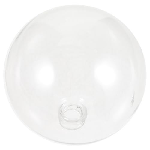 ELAYARD Moderner Lampenschirm aus Glas Transparenter Kugel lampenschirm für Deckenleuchte und Mehrfach pendelleuchte Leicht zu Installieren Nordischer Stil für Wohnzimmer und Schlafzimmer von ELAYARD