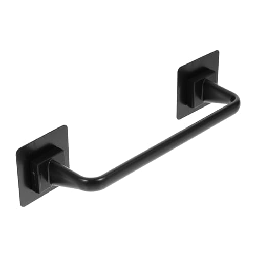 ELAYARD Modernes Selbstklebendes Handtuchhalter wandregal aus Abs ohne Bohren Multifunktional für Badezimmer und Küche Platzsparend Sicherer Halter für Badetücher und Küchentücher von ELAYARD