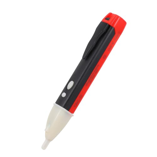 ELAYARD Non Contact Elektrischer Prüf Stift mit Lichtalarm Multifunktionaler Induktionsteststift für Elektriker Handlicher Spannungstester mit LED und Akustischem Signal Sicherheitsprüfer ELAYARD Non Contact Elektrischer Prüf Stift mit Lichtalarm Multifunktionaler Induktionsteststift für Elektriker Handlicher Spannungstester mit LED und Akustischem Signal Sicherheitsprüfer von ELAYARD