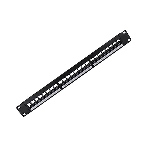ELAYARD Patchpanel mit Anschlüssen für Horizontale Rackmontage Geeignet für Büro und Serverraum Installieren für Netzwerkschränke ELAYARD Patchpanel mit Anschlüssen für Horizontale Rackmontage Geeignet für Büro und Serverraum Installieren für Netzwerkschränke von ELAYARD