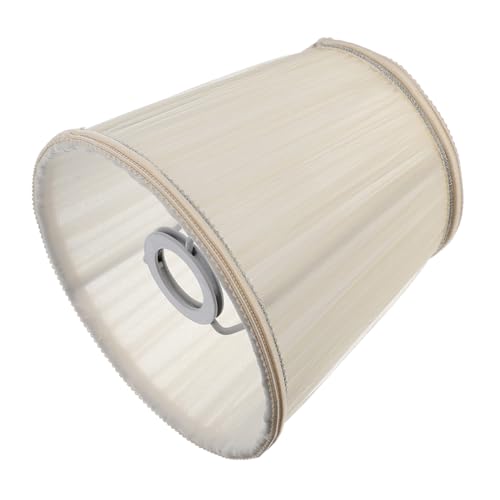 ELAYARD Praktischer Stoff lampenschirm für Decken Wandlampen mit Robustem Metallgestell Augenschonend Langlebig Geeignet für Schlafzimmer und Wohnzimmer Schützender Textilschirm für von ELAYARD