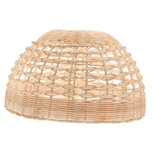 ELAYARD Rattan Lampenschirm Langlebiger Umweltfreundlicher Hängeleuchtenschirm für Wohnzimmer Esszimmer Büro Moderner Rustikaler Boho stil Dekorative Lichtabdeckung ELAYARD Rattan Lampenschirm Langlebiger Umweltfreundlicher Hängeleuchtenschirm für Wohnzimmer Esszimmer Büro Moderner Rustikaler Boho stil Dekorative Lichtabdeckung von ELAYARD