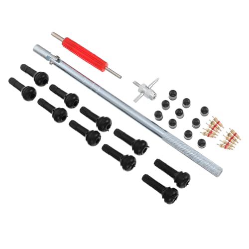ELAYARD Reifenventil Kern Entfernungswerkzeug Set Langlebig und Praktisch für Auto Motorrad Atv Offroad Schnelle Ventilmontage und Demontage Vielseitig für Pkw Bike Lkw von ELAYARD