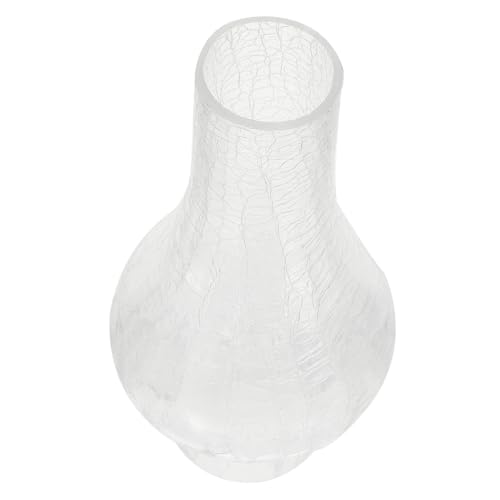 ELAYARD Retro Glas Lampenschirm Wandlampe Vintage Stil Klares Kerosinlampen Ersatzglas Dekorativer Lampenschirm Zubehör Transparentes Rissmuster Öffnung ELAYARD Retro Glas Lampenschirm Wandlampe Vintage Stil Klares Kerosinlampen Ersatzglas Dekorativer Lampenschirm Zubehör Transparentes Rissmuster Öffnung von ELAYARD