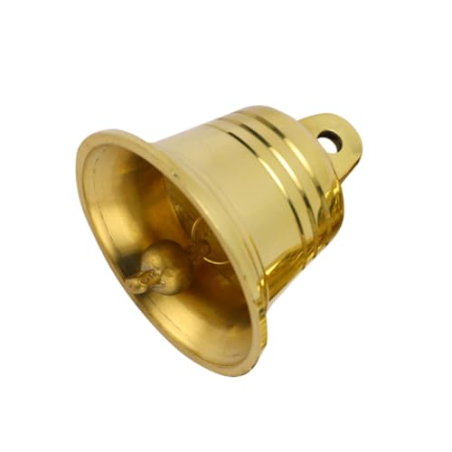 ELAYARD Retro Kupfer Glocke mit Klarem Klang DIY Metallanhänger für Türdeko Vintage Handwerkskunst für Wohnraum Schlafzimmer und Arbeitszimmer Einzigartiges Sammlerstück von ELAYARD