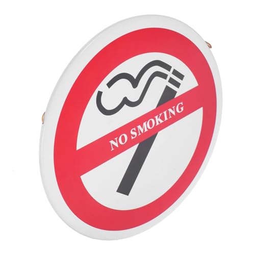 ELAYARD Retro No smoking Schild aus Metall Ø Rund Wandzeichen mit Montagefunktion Klare Rauchen Verboten Erinnerung für Gaststätten und Öffentliche Räume Künstlerisches Warnschild für ELAYARD Retro No smoking Schild aus Metall Ø Rund Wandzeichen mit Montagefunktion Klare Rauchen Verboten Erinnerung für Gaststätten und Öffentliche Räume Künstlerisches Warnschild für von ELAYARD