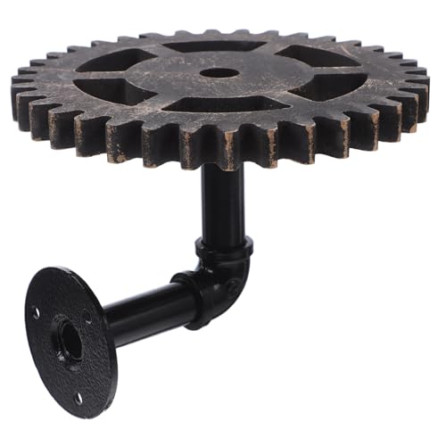 ELAYARD Retro Regal Aus Schmiedeeisen Wandregale Schmiedeeisenregale Rustikale Für Die Wand Steampunk Für Die Wand Retro Schweberegale Rohr von ELAYARD