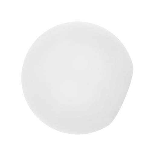 ELAYARD Runde Kunststoff Lampenschirm Ersatzkugel Durchmesser Opal Diffusor Leuchtenschirm für Pendelleuchte Wandlampe Vielseitig Kompatibel und Langlebig mit Verbesserter Lichtstreuung von ELAYARD