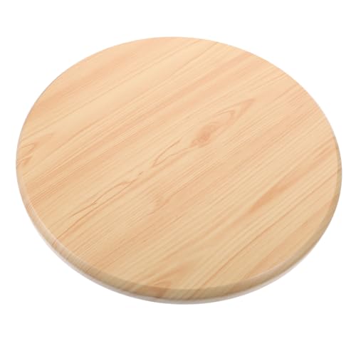 ELAYARD Runder Barhocker Sitz Ersatzteil Holz Barhocker Sitzfläche Austauschbar Robust Für Restaurant Büro Zuhause Leicht Zu Reinigen Praktisch Und Stabil von ELAYARD