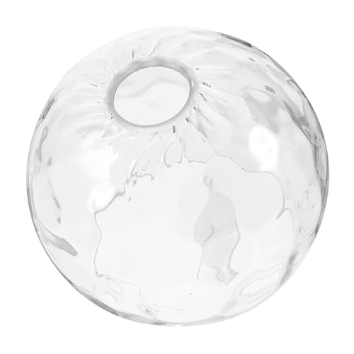 ELAYARD Runder Glas Lampenschirm für Pendelleuchte Transparent Obere Öffnung Untere Öffnung Dekorative Ersatz Lampenabdeckung für Deckenleuchte Schlichtes Design für Vielseitige ELAYARD Runder Glas Lampenschirm für Pendelleuchte Transparent Obere Öffnung Untere Öffnung Dekorative Ersatz Lampenabdeckung für Deckenleuchte Schlichtes Design für Vielseitige von ELAYARD