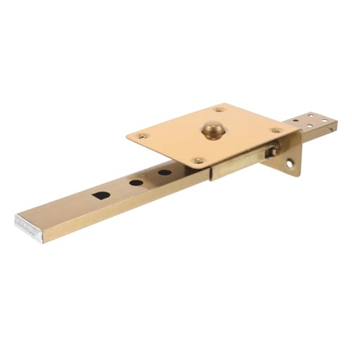 ELAYARD Salon Stuhl Kopfstützenhalter aus Edelstahl Ergonomischer Lift Kopfstützenhalter Ersatzteil für Friseurstühle Beauty Salon Zubehör Gold Einfache Montage Professionelles Design von ELAYARD
