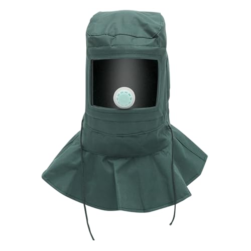 ELAYARD Sand Hood aus PC und Oxford Atmungsaktive Staubschutzmaske mit Ventil Stoßdämpfendem Polster und Geräuschfilter Leichter Schutz für Sandstrahlen und Industrieeinsatz ELAYARD Sand Hood aus PC und Oxford Atmungsaktive Staubschutzmaske mit Ventil Stoßdämpfendem Polster und Geräuschfilter Leichter Schutz für Sandstrahlen und Industrieeinsatz von ELAYARD