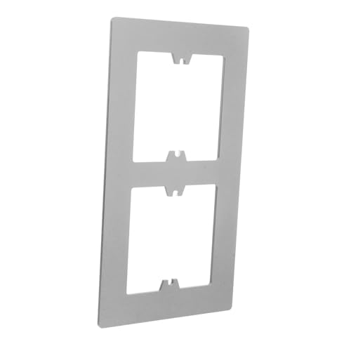 ELAYARD Schalterabdeckung Doppelrahmen Abdeckplatte Elektrisch Dekorative Wandplatte Einfache Montage Versteckte Boxpad Kompatibel Für Moderne Innenräume ELAYARD Schalterabdeckung Doppelrahmen Abdeckplatte Elektrisch Dekorative Wandplatte Einfache Montage Versteckte Boxpad Kompatibel Für Moderne Innenräume von ELAYARD