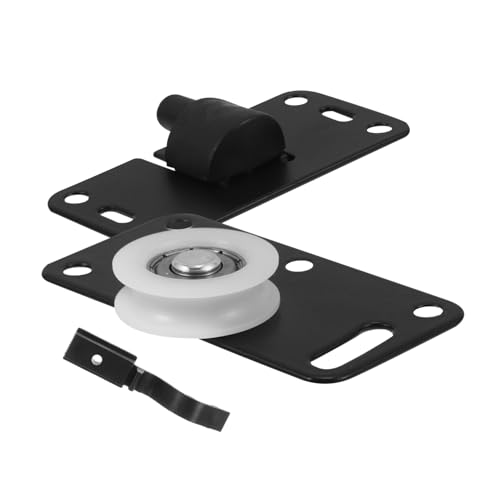 ELAYARD Schiebetürrolle für Kleiderschrank und Möbel Stabile Laufschiene mit Geräuscharmem Fenster Riemenscheibe Langlebige Türrolle für Schiebetüren und Schranktüren von ELAYARD