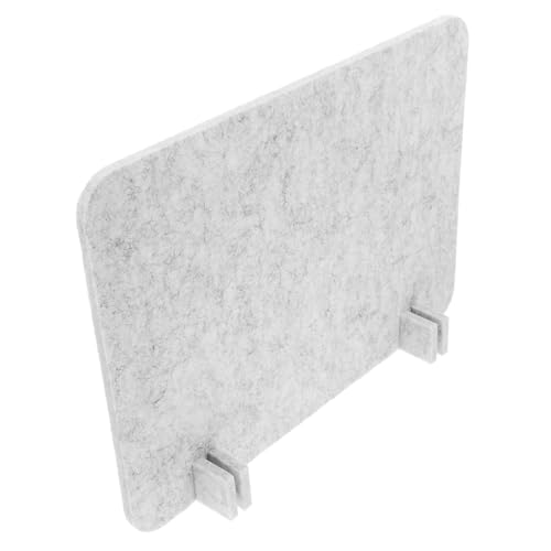 ELAYARD Schreibtisch trennwand aus Filz Akustische Sichtschutzplatte für Büro und Schule Freistehender Privacy Panel Einfache Installation Geräuschreduzierende Raumteiler für Schüler und von ELAYARD