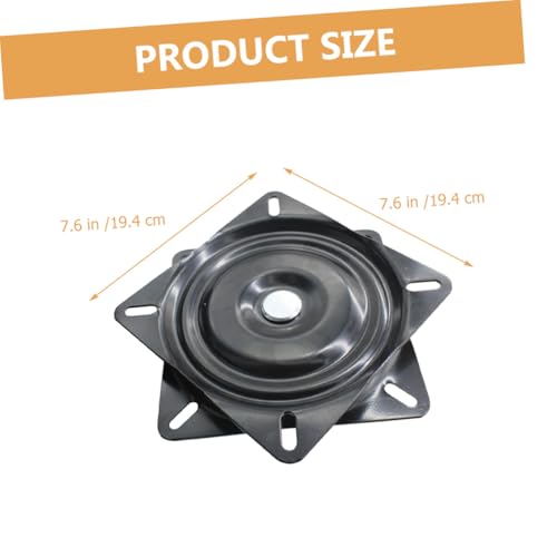 ELAYARD Schwerlast Drehbare Metalllagerplatte für Bootssitz Möbelbasis Drehmechanismus Robuste Stahlkonstruktion Ersatzteile für Bürostuhl Barhocker Sofa ELAYARD Schwerlast Drehbare Metalllagerplatte für Bootssitz Möbelbasis Drehmechanismus Robuste Stahlkonstruktion Ersatzteile für Bürostuhl Barhocker Sofa von ELAYARD