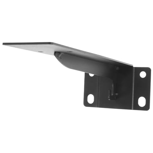 ELAYARD Schwerlast Wandhalterung Dreieckskonsole Stahl Schwarz Wandmontage Stabil Rostfrei für Schwebende Ablagen Wohnzimmer Büro Garten von ELAYARD