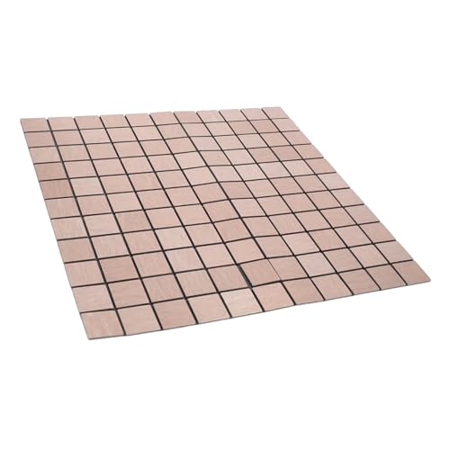 ELAYARD Selbstklebende Aluminium Wandfliesen Robuste Backsplash Mosaik Aufkleber für Küche Bad Wohnzimmer Minimalistisches Design Einfache Reinigung Vielseitige Innenraumdekoration ELAYARD Selbstklebende Aluminium Wandfliesen Robuste Backsplash Mosaik Aufkleber für Küche Bad Wohnzimmer Minimalistisches Design Einfache Reinigung Vielseitige Innenraumdekoration von ELAYARD