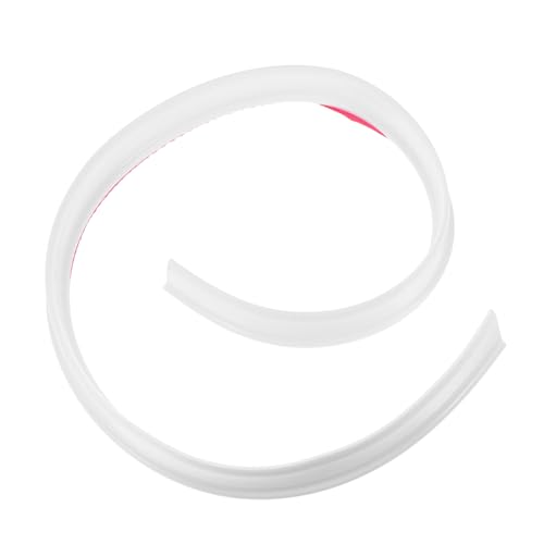 ELAYARD Selbstklebende Biegsame Silikon wasserschutzleiste Lang Flexibel Zuschneidbar für Bad Dusche Effiziente Wasserbarriere zur Trocken Nassraumtrennung von ELAYARD