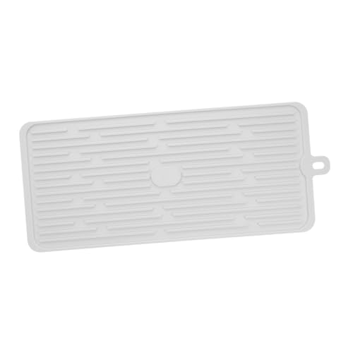 ELAYARD Silikon Abtropfmatte Rutschfest Schnelltrocknend Spülmatte Küchenarbeitsplatte Multifunktional für Geschirr Gläser und Badezimmer Zubehör ELAYARD Silikon Abtropfmatte Rutschfest Schnelltrocknend Spülmatte Küchenarbeitsplatte Multifunktional für Geschirr Gläser und Badezimmer Zubehör von ELAYARD