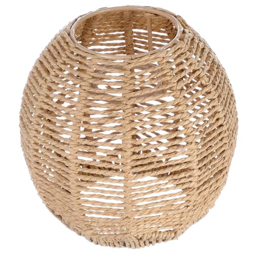 ELAYARD Simulierter Geflochtener Lampenschirm aus Rattanoptik Handgefertigt Langlebig Warmes Licht Dekorative Hängelampe für Wohnzimmer Esszimmer Restaurant Boho Stil Vielseitig Einsetzbar ELAYARD Simulierter Geflochtener Lampenschirm aus Rattanoptik Handgefertigt Langlebig Warmes Licht Dekorative Hängelampe für Wohnzimmer Esszimmer Restaurant Boho Stil Vielseitig Einsetzbar von ELAYARD