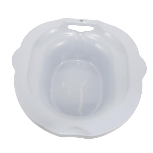 ELAYARD Sitzbad für Frauen aus Robustem Material Leichte Tragbare Sitzbadewanne für Postoperative Pflege Lindert Beschwerden bei Hämorrhoiden und Menstruation für Schwangere und Senioren von ELAYARD