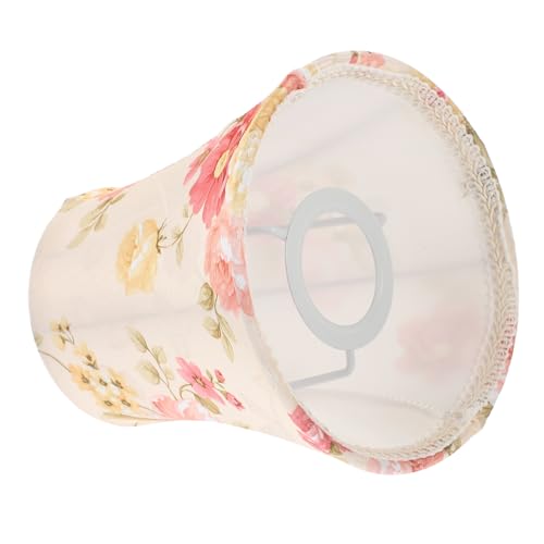 ELAYARD Stoff Lampenschirm Øcm für Tischlampe und Stehlampe Lampenbezug aus Textil Ersatzschirm Schlafzimmer Nachttischlampe Einfacher Aufbau Wohnliches Design Augenschonend und von ELAYARD