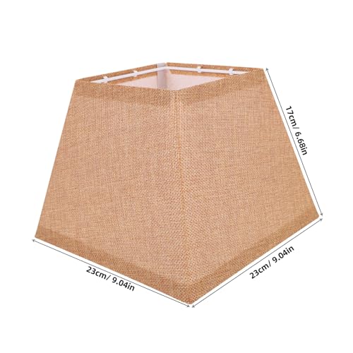 ELAYARD Stoff lampenschirm Trapezförmig Abnehmbar Faltbar Sanftes Licht für Tisch Steh Wandleuchten Passende Dekoration für Wohnräume im Landhausstil ELAYARD Stoff lampenschirm Trapezförmig Abnehmbar Faltbar Sanftes Licht für Tisch Steh Wandleuchten Passende Dekoration für Wohnräume im Landhausstil von ELAYARD