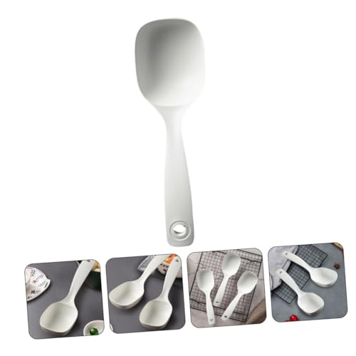 ELAYARD Suppenkelle mit Langem Griff Robuste Haushalts Schöpfkelle aus Langlebigem Material Glatt Polierte Oberfläche Bruchfest und Formbeständig zum Servieren von Suppe und Brei in Küche von ELAYARD