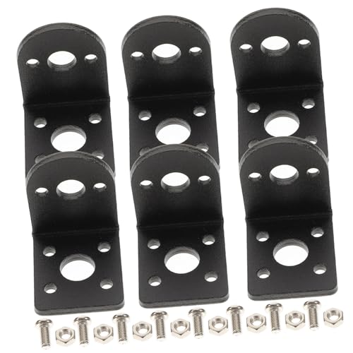 ELAYARD Teiliges Metall Motorhalterung Dc Getriebemotor Montagehalterung mit Hoher Steifigkeit und Rostschutz Präzise Bohrungen für Einfache und Feste Befestigung von Kleinen von ELAYARD